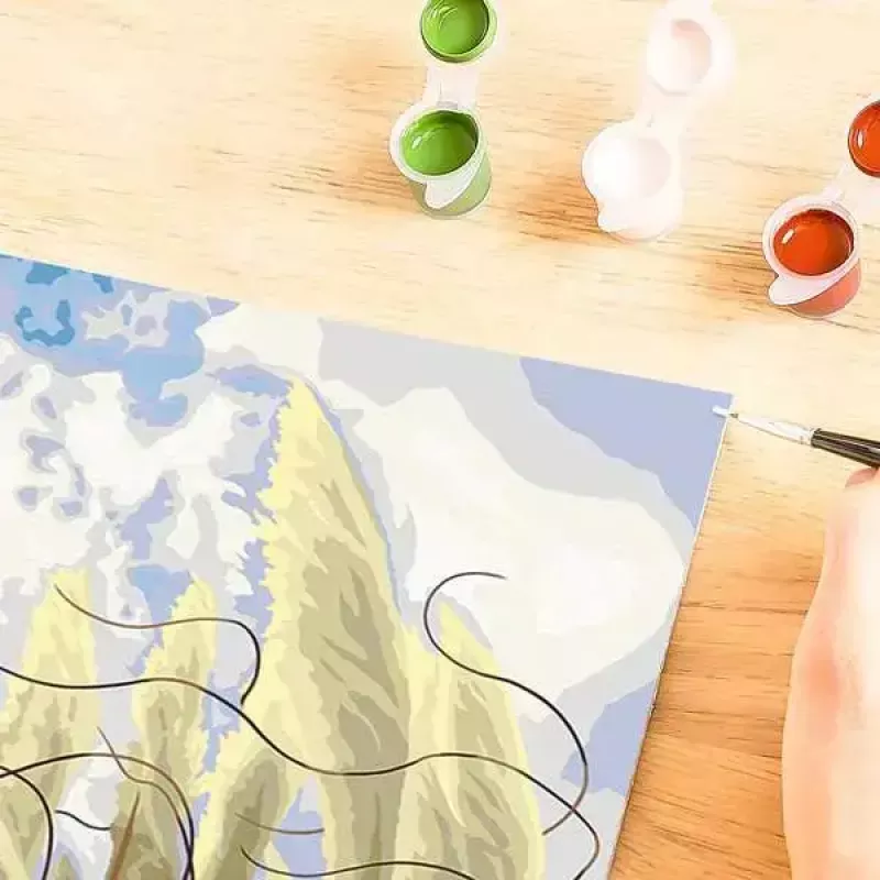 Tapybos rinkinys Ravensburger CreArt — „Žolė vėjyje“ (modelis 23611) iš Ravensburger