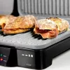 Kontaktinis grilis CECOTEC Rock'nGrill 2000 — 2000 W, stačiakampis, juodas / nerūdijantis plienas, reguliuojamas termostatas, 340×330×130 mm