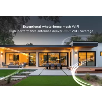 NETGEAR Orbi 370 Dviejų juostų (2,4 GHz / 5 GHz) Wi-Fi 7 (802.11be) Baltas 2 Vidinės