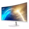 MSI Pro MP341CQWDE kompiuterio monitorius 86,4 cm (34 colių) 3440 x 1440 pikselių „UltraWide Quad HD“ baltas