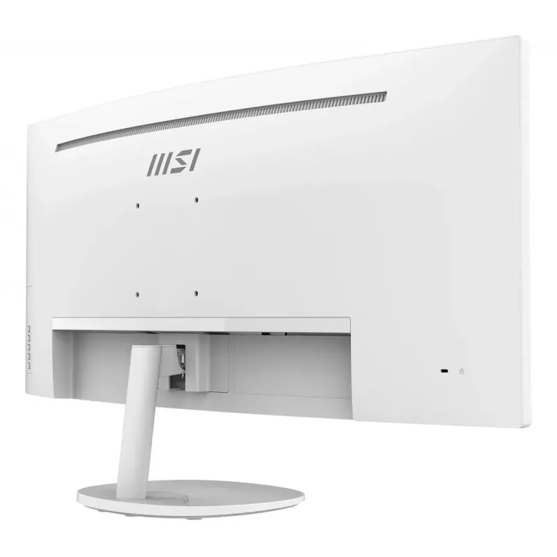 MSI Pro MP341CQWDE kompiuterio monitorius 86,4 cm (34 colių) 3440 x 1440 pikselių „UltraWide Quad HD“ baltas