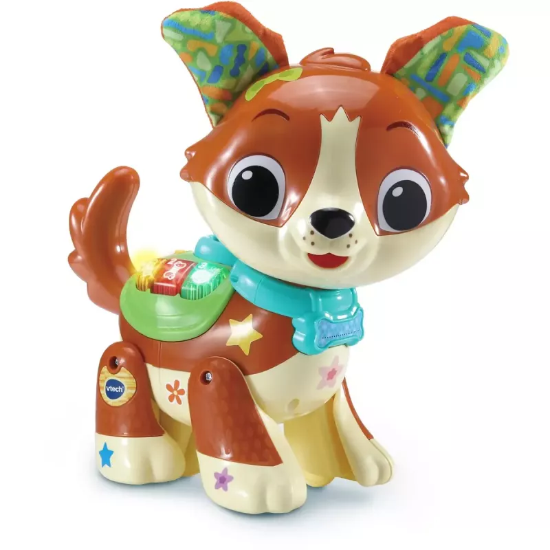 Žaislinė figūrėlė VTech Run With Me Puppy 80-552564 interaktyvus mokomasis žaislas su garsais ir judesiu