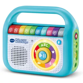 VTech Baby Mano pirmasis muzikos grotuvas, muzikinis žaislas, 2 m., AA, 480 g, mėlyna, balta