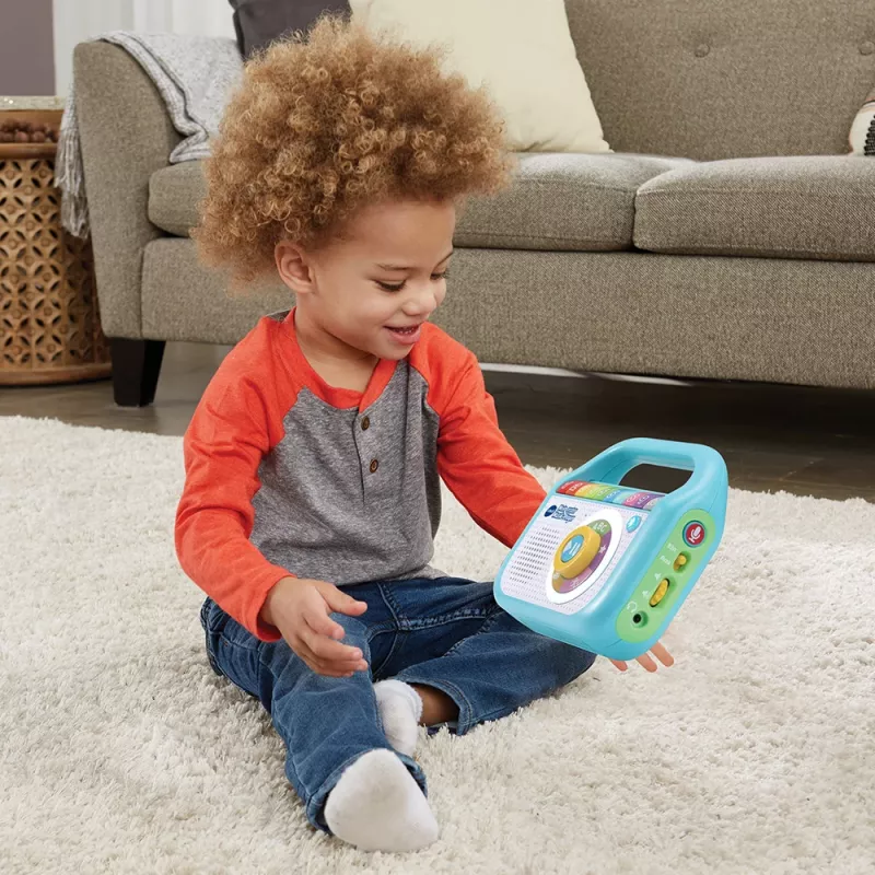VTech Baby Mano pirmasis muzikos grotuvas, muzikinis žaislas, 2 m., AA, 480 g, mėlyna, balta