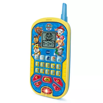 Vaikų telefonas VTech PAW Patrol Lernhandy — nuo 2 metų, mėlynas/geltonas, 140 g