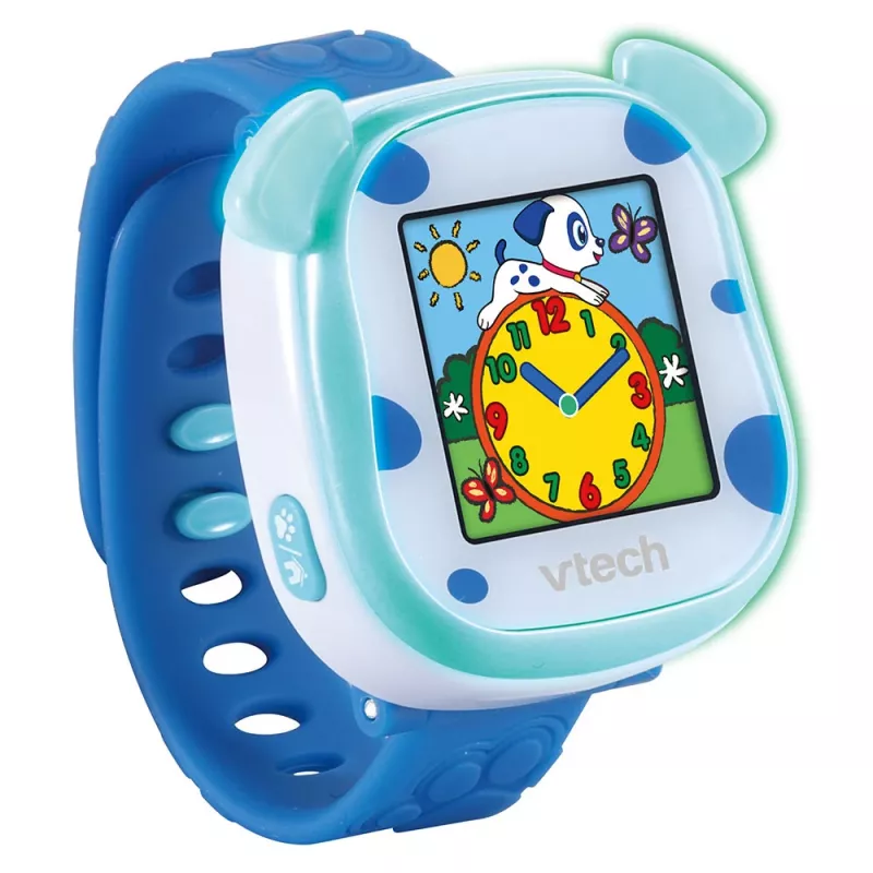 Vaikiškas laikrodis VTech My First KidiWatch – skaitmeninis vaikiškas laikrodis, įvairiaspalvis, nuo 3 metų, 90 g