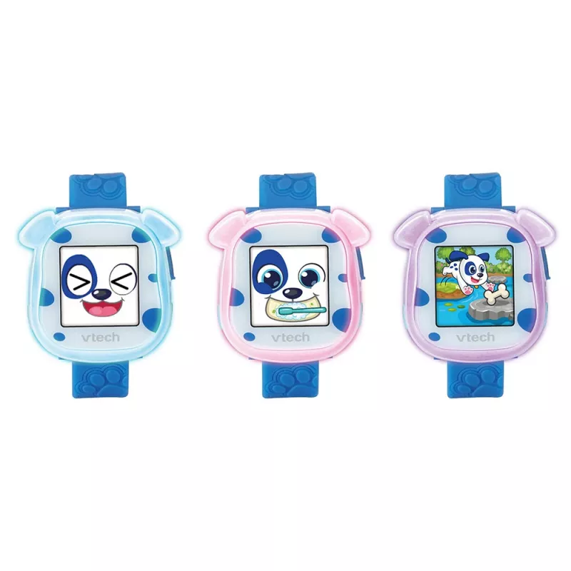 Vaikiškas laikrodis VTech My First KidiWatch – skaitmeninis vaikiškas laikrodis, įvairiaspalvis, nuo 3 metų, 90 g