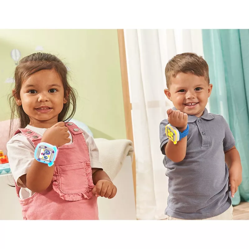 Vaikiškas laikrodis VTech My First KidiWatch – skaitmeninis vaikiškas laikrodis, įvairiaspalvis, nuo 3 metų, 90 g