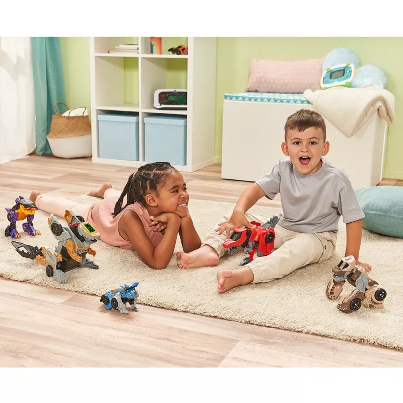VTech Switch & Go Dino's Kautynių-Velociraptorius Raudonas 3+