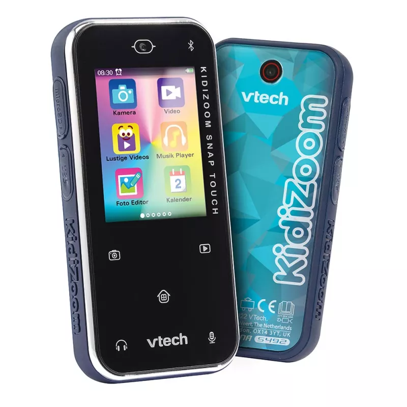 Vaikiškas išmanusis telefonas VTech KidiZoom Snap Touch 4,5 colio 16 GB juodas