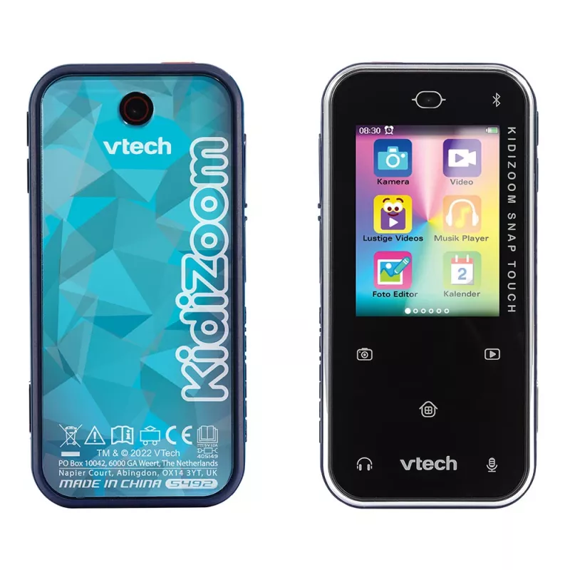 Vaikiškas išmanusis telefonas VTech KidiZoom Snap Touch 4,5 colio 16 GB juodas