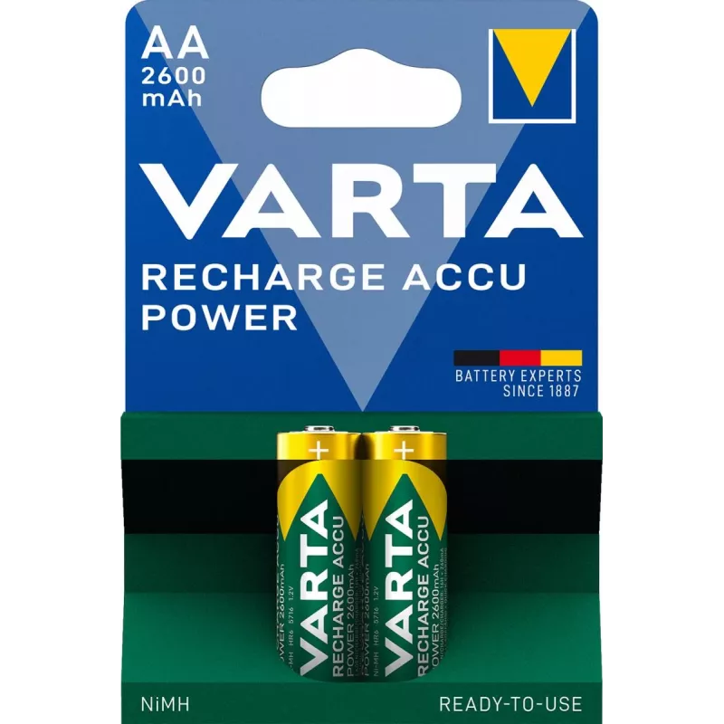 VARTA baterija Rechargeable Aa Nimh 2600mah