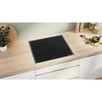 Bosch Serie 6 PVS645HB1E kaitlentė juoda įmontuojama 60 cm zoninė indukcinė 4 zonos