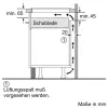 Bosch Serie 6 PXV845HC1E kaitlentė Juoda Įmontuojama 80 cm Zonų indukcinė kaitlentė 5 zonų