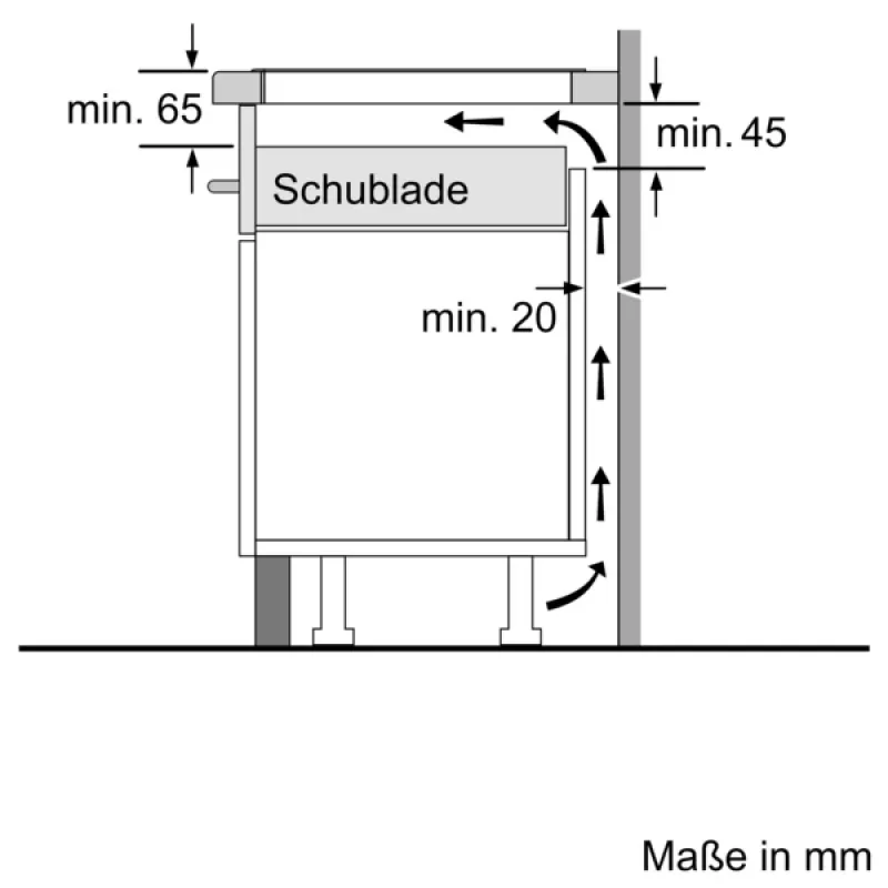 Bosch Serie 6 PXV845HC1E kaitlentė Juoda Įmontuojama 80 cm Zonų indukcinė kaitlentė 5 zonų