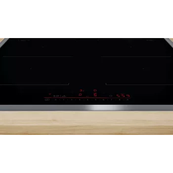 Bosch Serie 6 PVQ645HB1E kaitlentė Juoda Įmontuojama 60 cm Zonų indukcinė kaitlentė 4 zonos