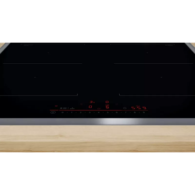 Bosch Serie 6 PVQ645HB1E kaitlentė Juoda Įmontuojama 60 cm Zonų indukcinė kaitlentė 4 zonos