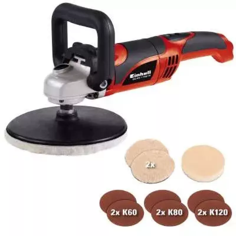 Rotacinis automobilio poliravimo aparatas Einhell CC-PO 1100/1E