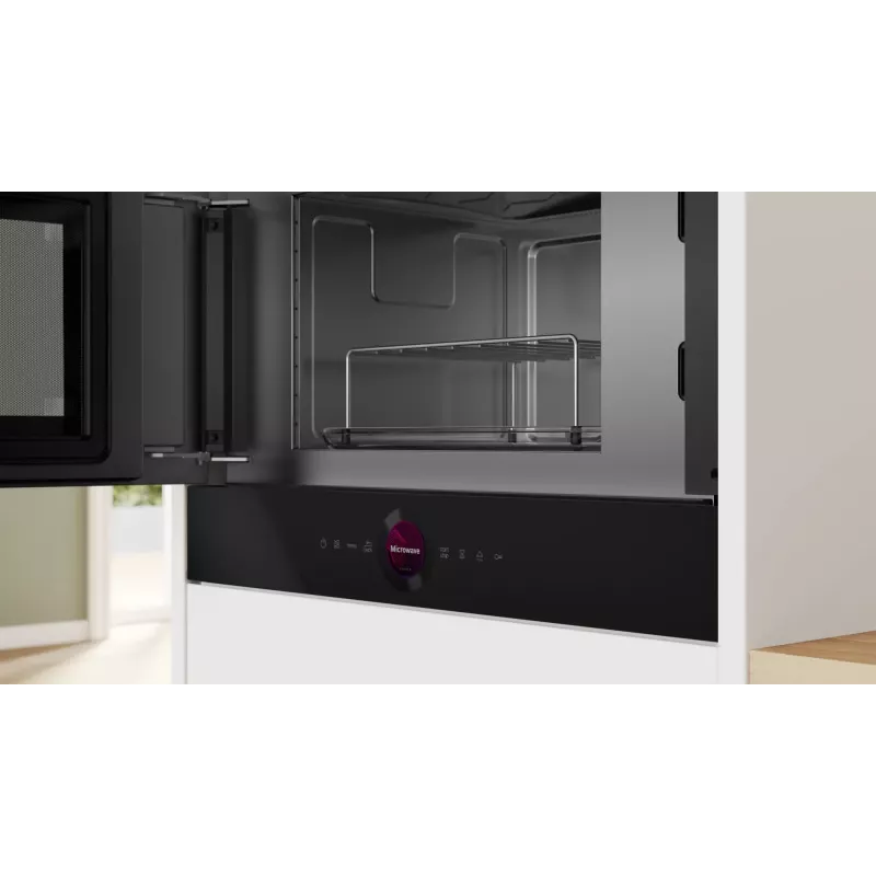 Bosch Serie 8 BEL7321B1 mikrobangų krosnelė Juoda Kombinuota mikrobangų krosnelė Pastatoma 21 L 900 W