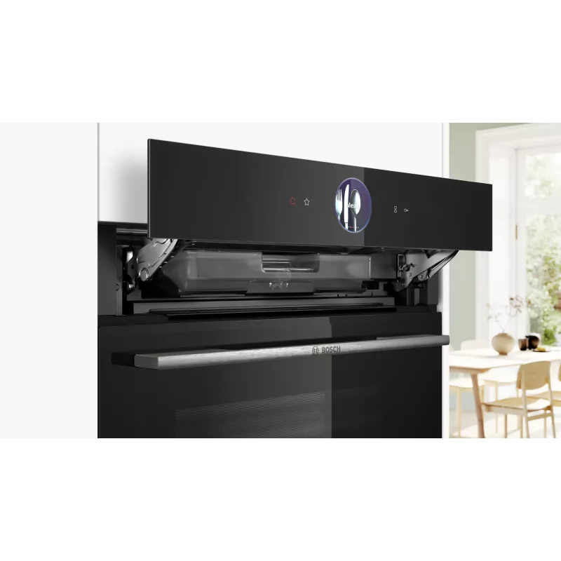 Bosch Serie 8 HSG7364B1 orkaitė 71 L juoda