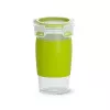 EMSA CLIP & GO pietų dėžutė 0,45 L plastikas žalia, skaidri 1 vnt.