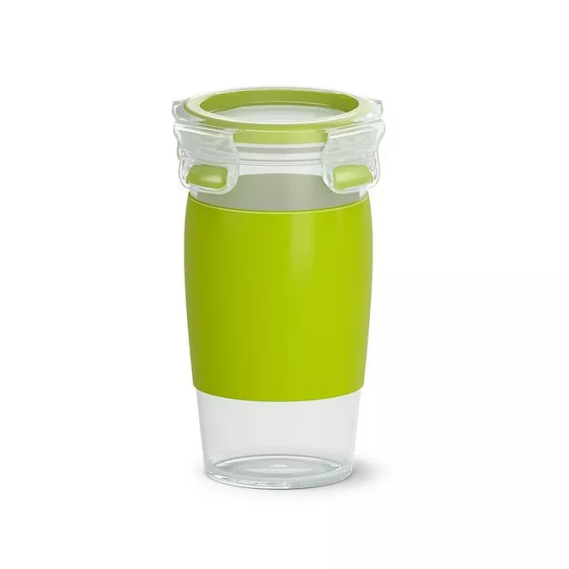 EMSA CLIP & GO pietų dėžutė 0,45 L plastikas žalia, skaidri 1 vnt.