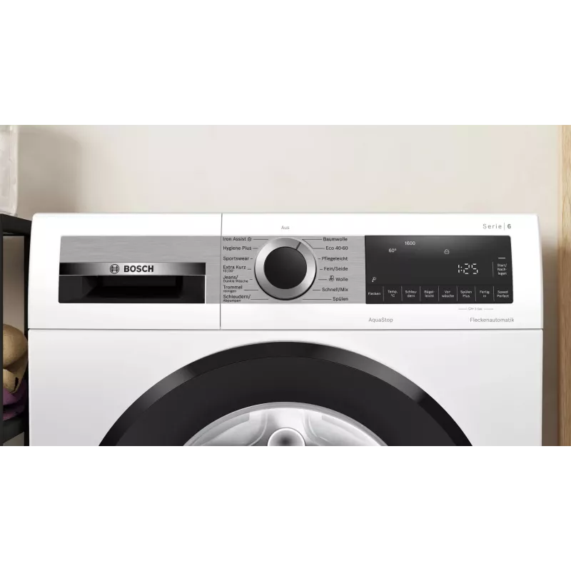 Bosch Serie 6 WGG256Z40 skalbimo mašina Priekinis pakrovimas 10 kg 1600 aps./min. Balta