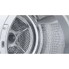 Bosch Serie 8 WQB235B40 skalbinių džiovyklė Laisvai pastatoma Priekinis pakrovimas 8 kg Balta