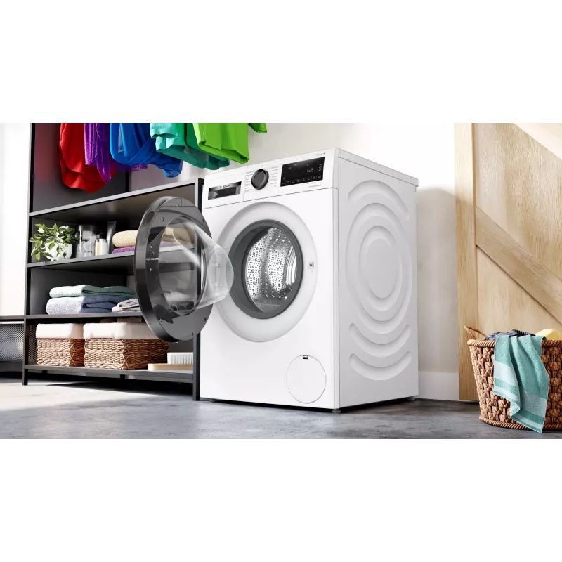 Bosch Serie 6 WGG234070 skalbimo mašina Priekinis pakrovimas 8 kg 1400 RPM Balta