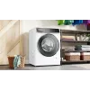 Bosch Serie 8 WGB244A40 skalbimo mašina su priekine pakrova, 9 kg, 1400 aps./min., i-Dos, balta/juoda