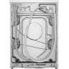 Bosch Serie 8 WGB244A40 skalbimo mašina su priekine pakrova, 9 kg, 1400 aps./min., i-Dos, balta/juoda
