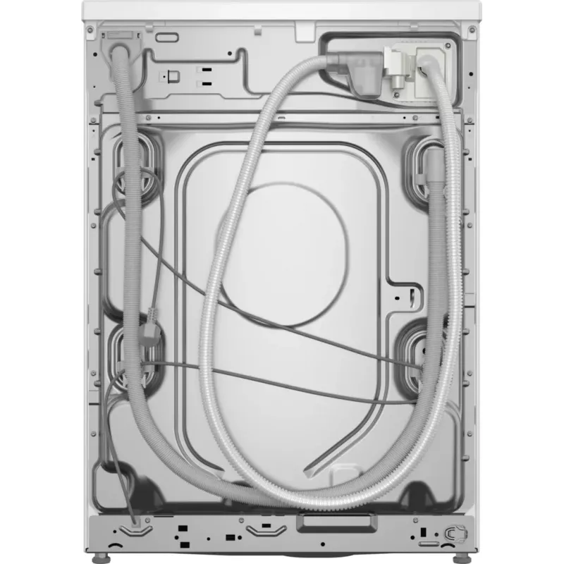 Bosch Serie 8 WGB244A40 skalbimo mašina su priekine pakrova, 9 kg, 1400 aps./min., i-Dos, balta/juoda