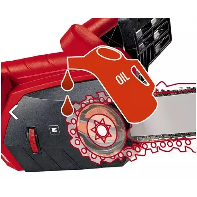 Grandininis pjūklas Einhell GE-EC 2240 2200 W juoda raudona