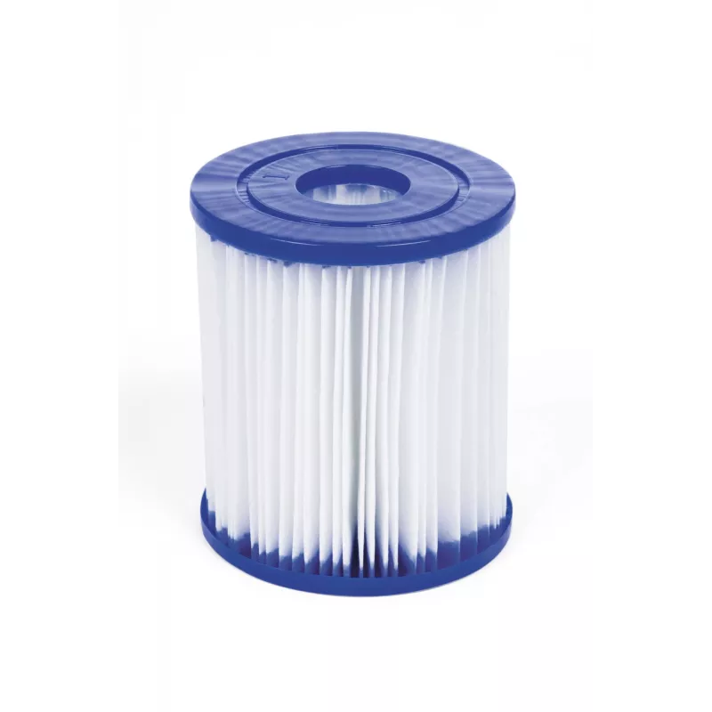 Bestway Fast Set apvalus pripučiamas baseino komplektas 3,05 m x 66 cm, 3200 l, Pripučiamas baseinas, Vaikams ir suaugusiems, Mėlynas, Baltas, 9,26 kg