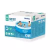 Bestway Fast Set apvalus pripučiamas baseino komplektas 3,05 m x 66 cm, 3200 l, Pripučiamas baseinas, Vaikams ir suaugusiems, Mėlynas, Baltas, 9,26 kg
