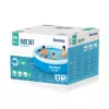 Bestway Fast Set apvalus pripučiamas baseino komplektas 3,05 m x 66 cm, 3200 l, Pripučiamas baseinas, Vaikams ir suaugusiems, Mėlynas, Baltas, 9,26 kg
