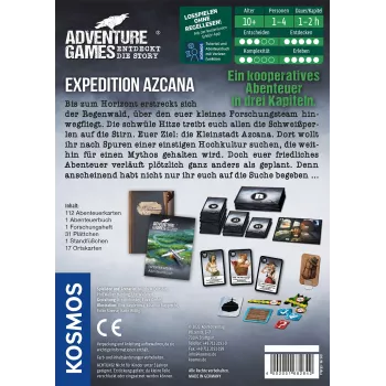 Kosmos Adventure Games - Expedition Azcana Stalo žaidimas Kelionės/nuotykių