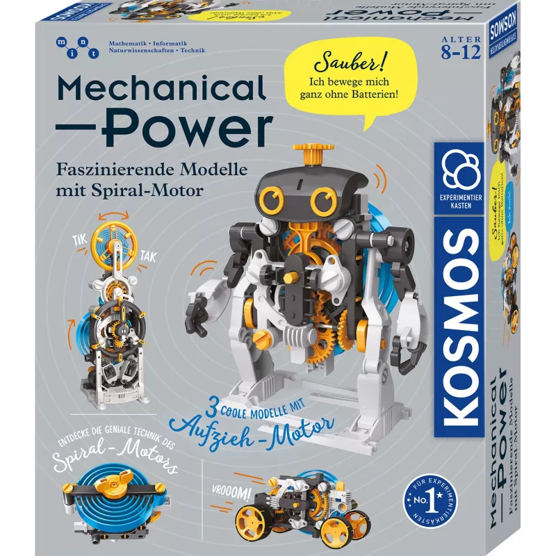 Kosmos Mechanical Power, Robotas, Inžinerija, 8 m., Įvairiaspalvis