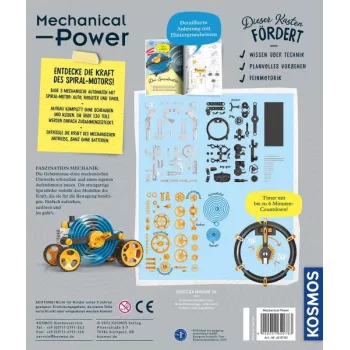 Kosmos Mechanical Power, Robotas, Inžinerija, 8 m., Įvairiaspalvis