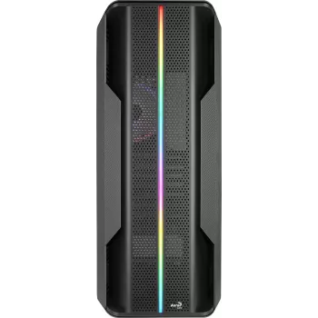 Aerocool SPLINTER DUO ATX žaidimų korpusas, 3x ARGB 12 cm ventiliatoriai + priekinis tinklelis