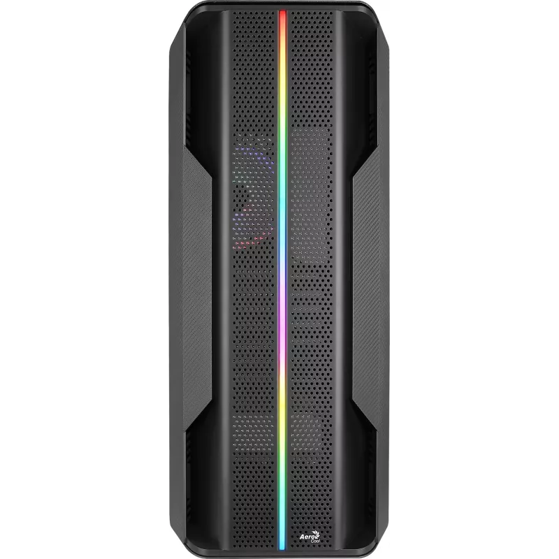 Aerocool SPLINTER DUO ATX žaidimų korpusas, 3x ARGB 12 cm ventiliatoriai + priekinis tinklelis