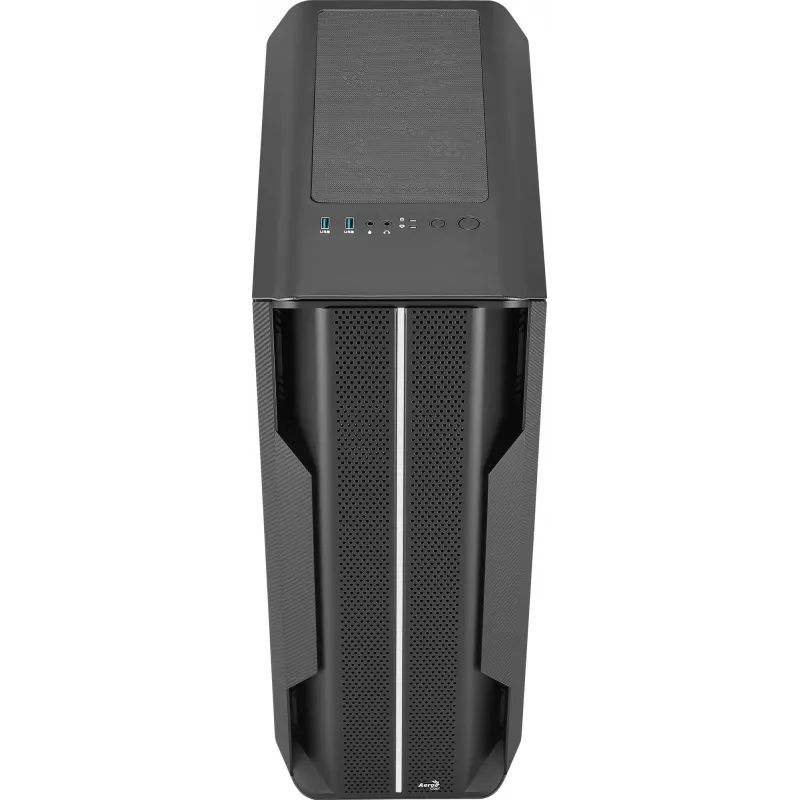 Aerocool SPLINTER DUO ATX žaidimų korpusas, 3x ARGB 12 cm ventiliatoriai + priekinis tinklelis