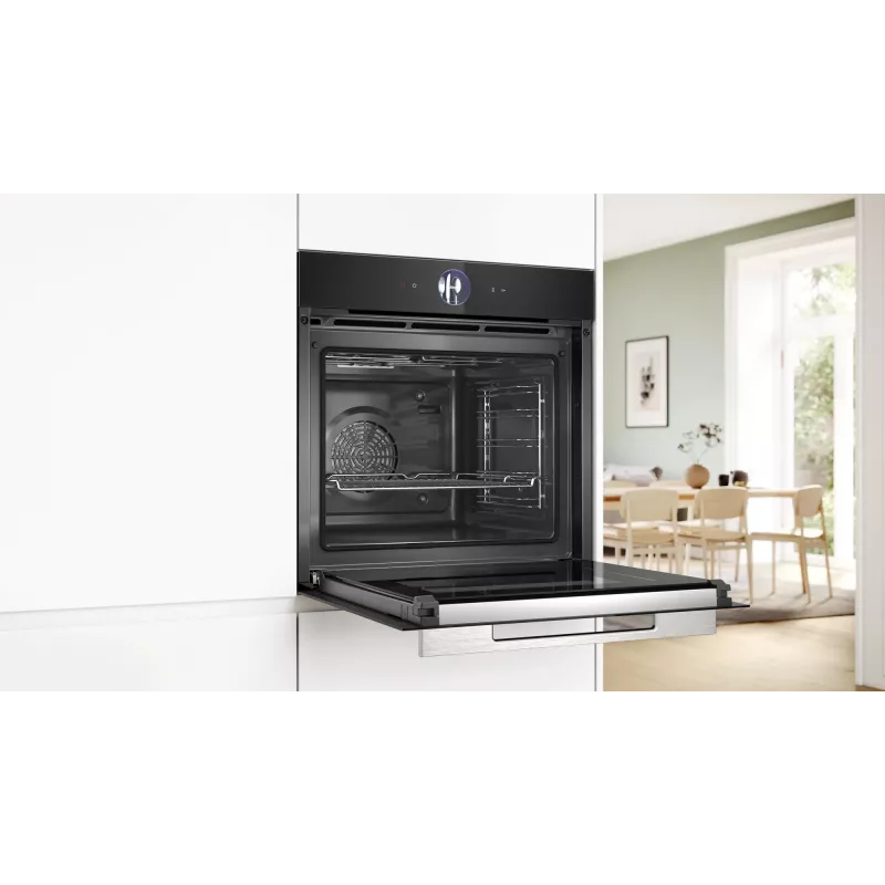 Bosch Serie 8 HRG7764B1 orkaitė 71 l 3600 W juoda