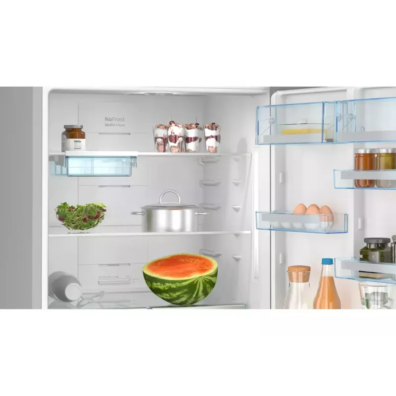 Bosch Serie 6 KGN76AXDR šaldytuvas-šaldiklis Laisvai pastatomas 526 l Juoda