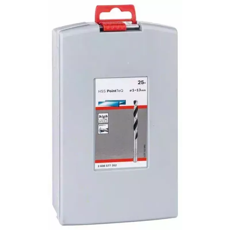 Sraigtinių grąžtų rinkinys Bosch HSS PointTeQ 25 vnt.