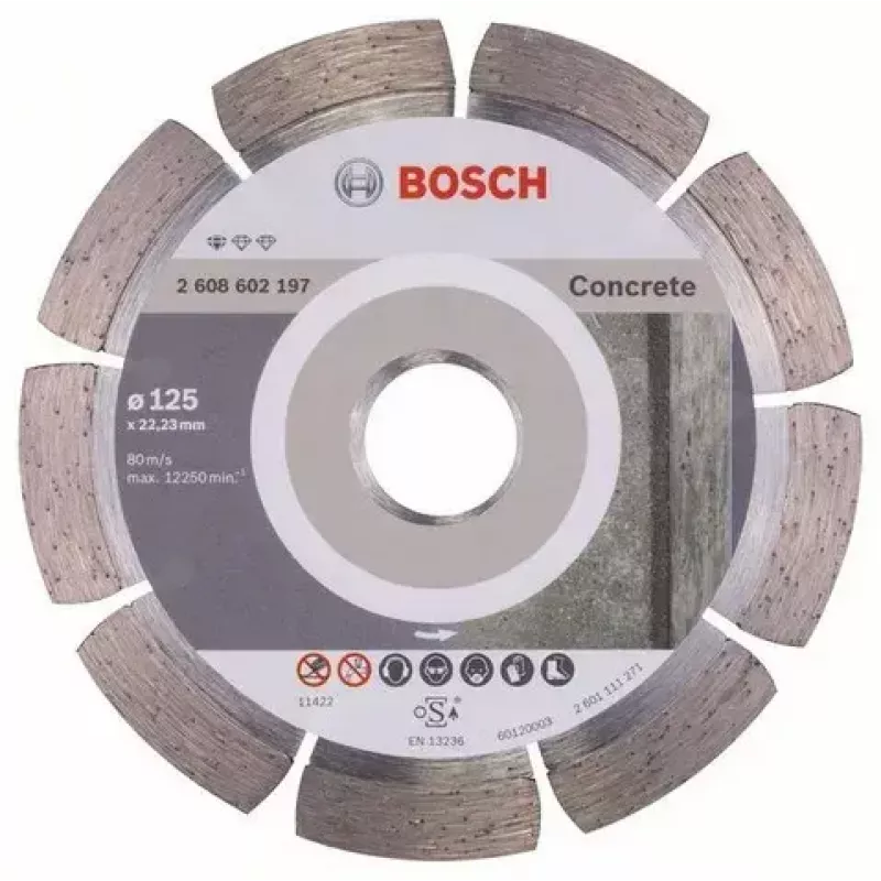 Bosch 2 608 602 197 kampinio šlifuoklio priedas Pjovimo diskas