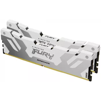 Kingston Technology FURY 32GB 8000MT/s DDR5 CL38 DIMM (2 vnt. rinkinys) Renegade White XMP