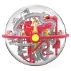 Perplexus Portal, 3D galvosūkių kamuolio labirintas, fidget žaislai, vaikų kelioninis galvosūkių kamuolys su 150 kliūčių, suaugusiems ir vaikams nuo 8 metų