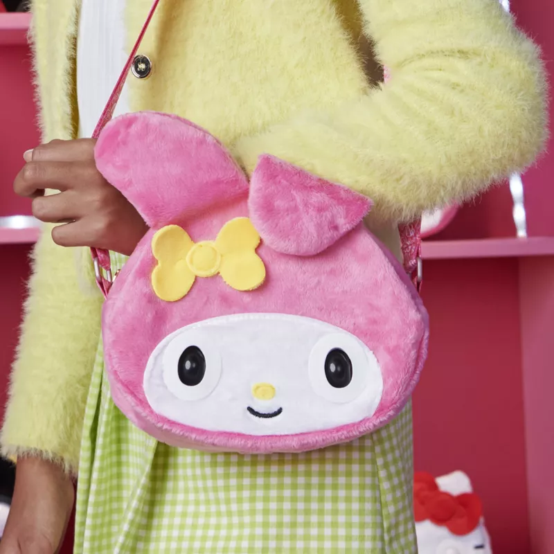 „Purse Pets“, „Sanrio Hello Kitty and Friends“, „My Melody“ interaktyvus augintinis-žaislas ir rankinė su daugiau nei 30 garsų ir reakcijų, žaislai mergaitėms