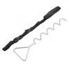 Batuto inkarų rinkinys HUDORA 65011 Steel Juoda Sidabrinė